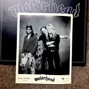 To Jim,  Lemmy Autographed Motörhead Photo